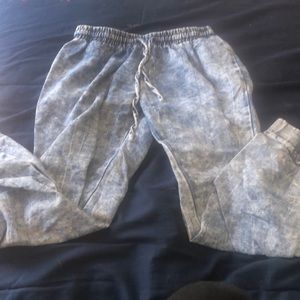 Kids Light wash joggers